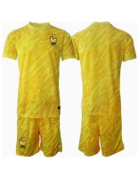 Francie Brankářské Domácí dres pro děti ME 2024 Krátký Rukáv (+ trenýrky)